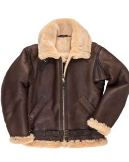 Tom Hardy Dunkirk Shearling Jacket