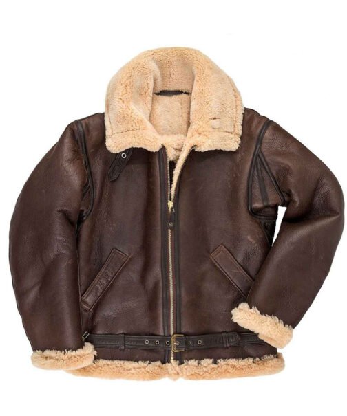 Tom Hardy Dunkirk Shearling Jacket