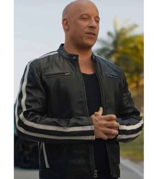 Vin Diesel F9 The Fast Saga Cafe Racer Jacket - Image 2