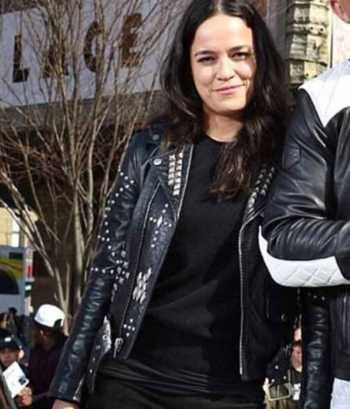 Michelle Rodriguez F9 Studded Jacket - Image 2