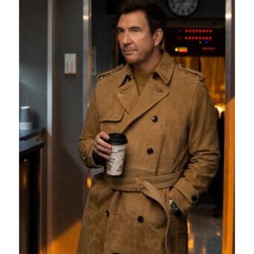FBI Most Wanted Dylan Mcdermott Suede Coat - Image 7