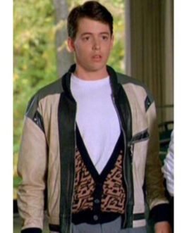 Ferris Bueller Day off Leather Jacket
