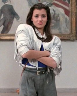 Ferris Bueller’s Day Off Mia Sara Leather Jacket