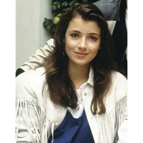 Ferris Bueller’s Day Off Mia Sara Leather Jacket - Image 6