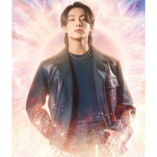 Jung Kook FIFA World Cup BTS Leather Jacket