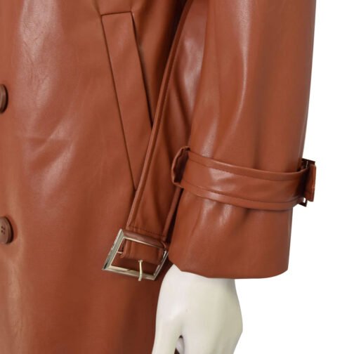 Doctor Who Fifteenth Doctor Leather Coat - Image 9