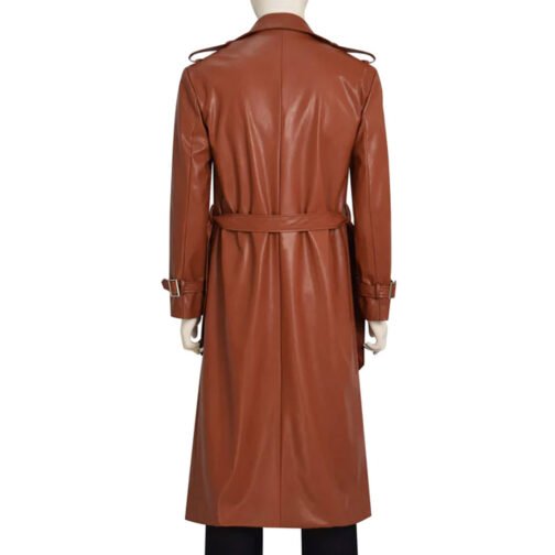Doctor Who Fifteenth Doctor Leather Coat - Image 3