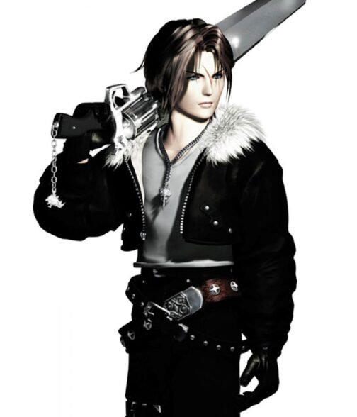 Squall Leonhart FF8 Leather Jacket - Image 6