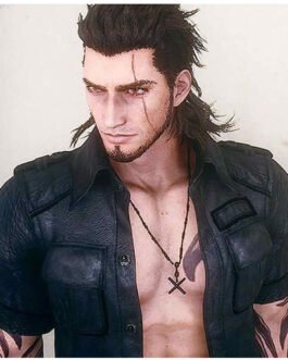 Gladiolus Amicitia Final Fantasy 15 Leather Jacket