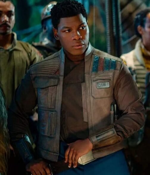Finn The Rise of Skywalker Leather Vest - Image 2