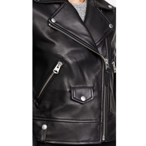 Firefly Lane Season 2 Sarah Chalke Leather Jacket - Image 6