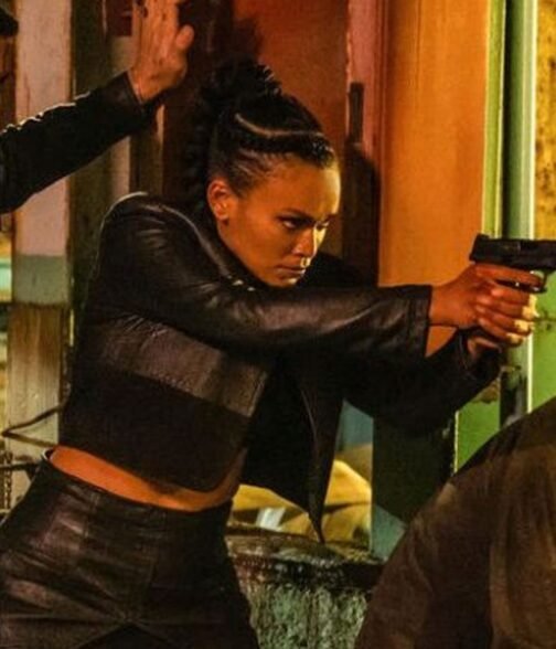 Fistful of Vengeance Pearl Thusi Black Jacket - Image 2
