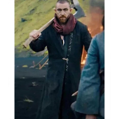 Laurence O’Fuarain The Witcher Blood Origin Black Coat - Image 4