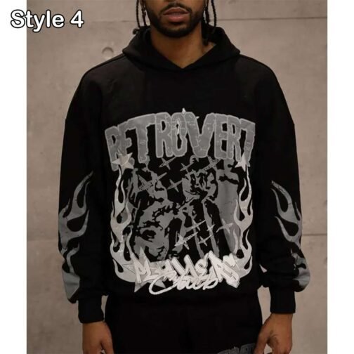 Retrovert Flame Hoodie - Image 10