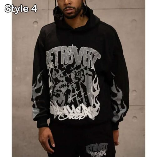 Retrovert Flame Hoodie - Image 7