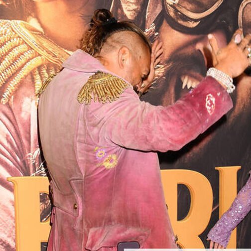Slumberland Jason Momoa Burgundy Coat - Image 20