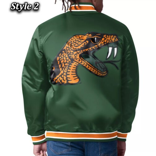 Florida A&M Rattlers G-III Satin Jacket - Image 4