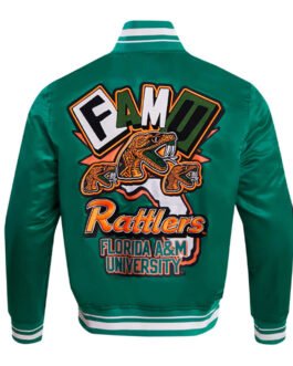 Florida A&M University Homecoming Rib Satin Jacket