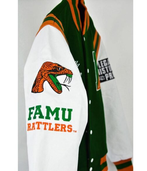 Florida A&M University Motto 2.0 Letterman Jacket - Image 7