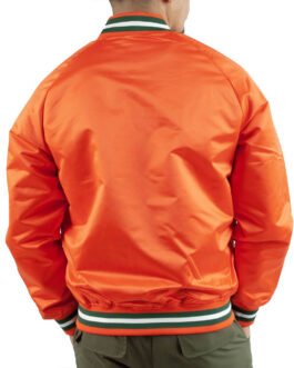 FAMU Orange Satin Jacket