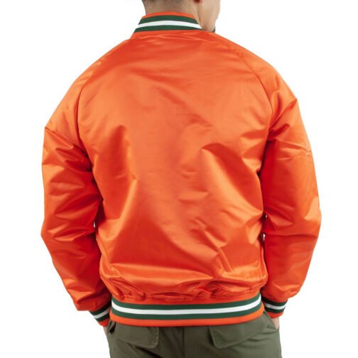 FAMU Orange Satin Jacket - Image 2