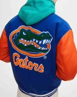 Florida Gators Letterman Royal Blue/Orange Jacket