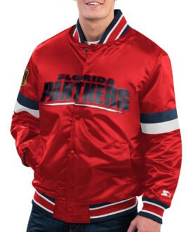 Home Game Florida Panthers Red Jacket