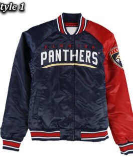 Florida Panthers Hometown Varsity Satin Jacket