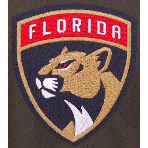 Florida Panthers Workwear Charcoal Cotton Jacket - Image 3