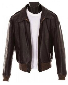 Henry Winkler Happy Days Brown Leather Jacket