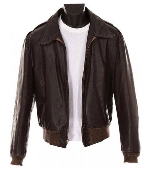 Henry Winkler Happy Days Brown Leather Jacket