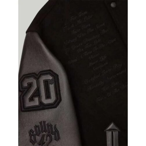 For All The Dogs OVO Varsity Jacket - Image 4