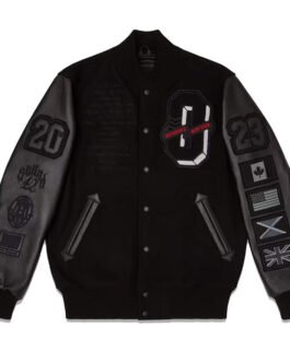 For All The Dogs OVO Varsity Jacket