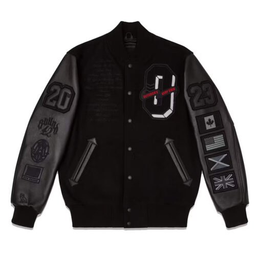 For All The Dogs OVO Varsity Jacket