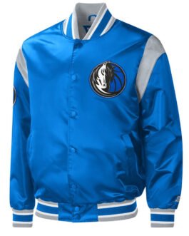 Dallas Mavericks Force Play Blue Jacket