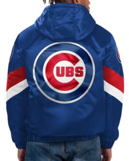 Force Play II Chicago Cubs Hoodie Half-Zip Jacket