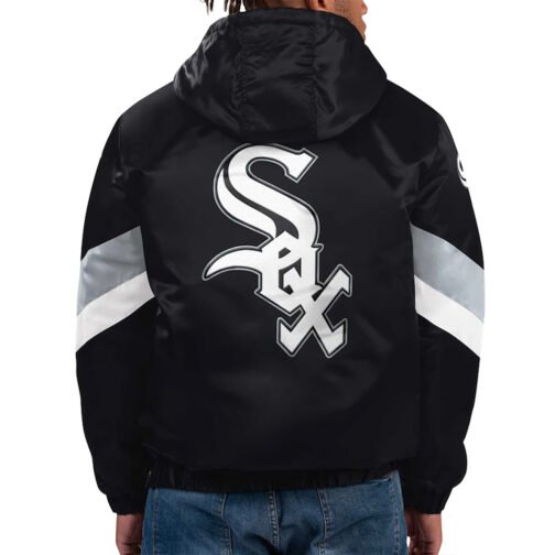 Force Play II Chicago White Sox Hoodie Half-Zip Jacket - Image 2