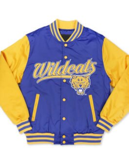 Fort Valley State Wildcats Blue and Gold Jacket