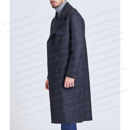 Fourteenth Doctor Who Wool Trench Coat - Image 7