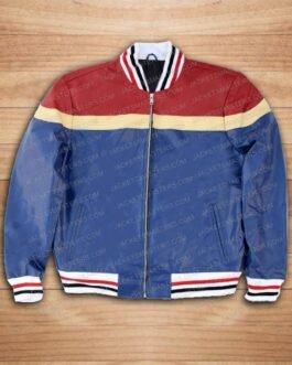 Rohan Campbell The Hardy Boys Bomber Leather Jacket