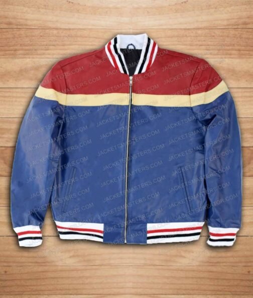 Rohan Campbell The Hardy Boys Bomber Leather Jacket