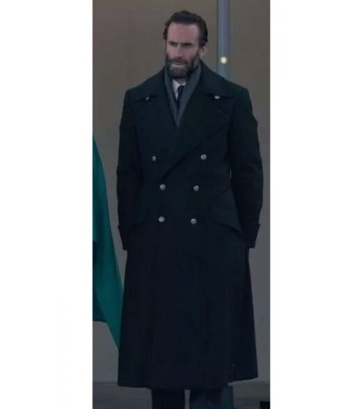 The Handmaid’s Tale Joseph Fiennes Double Breasted Coat - Image 7