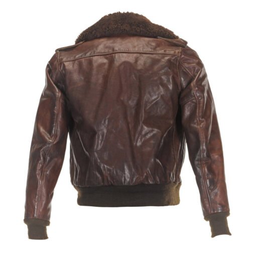 Freddie Mercury Brown Leather Jacket with Fur Collar - Image 3
