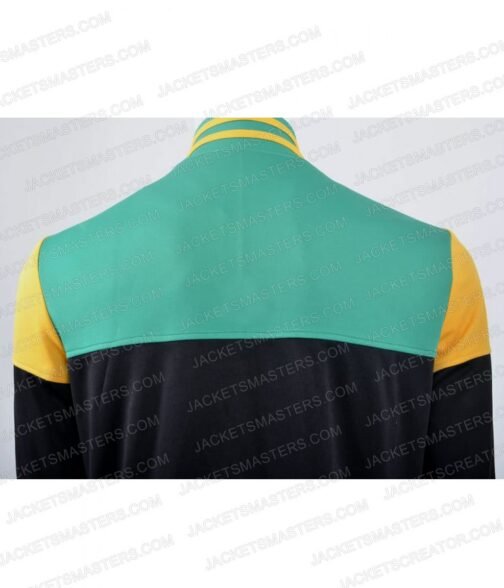 Makoto Tachibana Free! Green and Black Jacket - Image 6