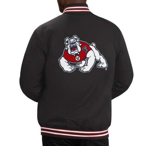 Fresno State Bulldogs Swingman Varsity Jacket - Image 2