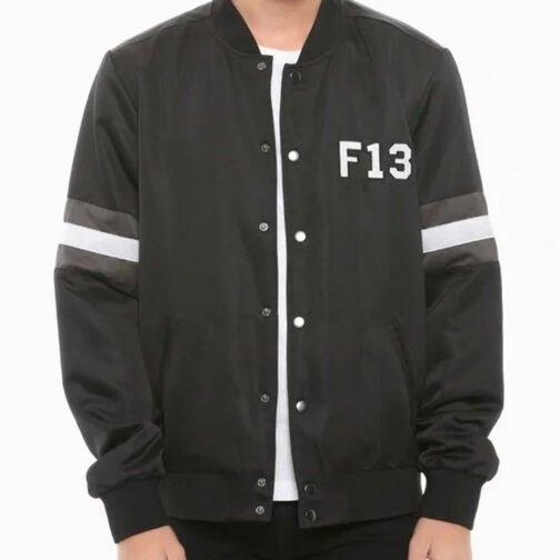 Jason Voorhees Friday The 13th Bomber Jacket - Image 5