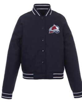 Colorado Avalanche Black Poly-Twill Jacket