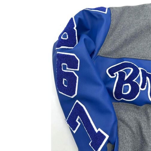 FSU Broncos Ole Skool Letterman Jacket - Image 3