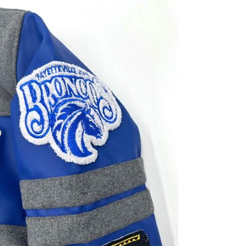 FSU Broncos Ole Skool Letterman Jacket - Image 4