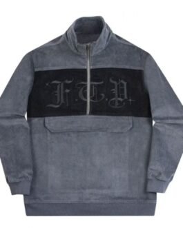 Corduroy FTP Gangsta Half-Zip Jacket